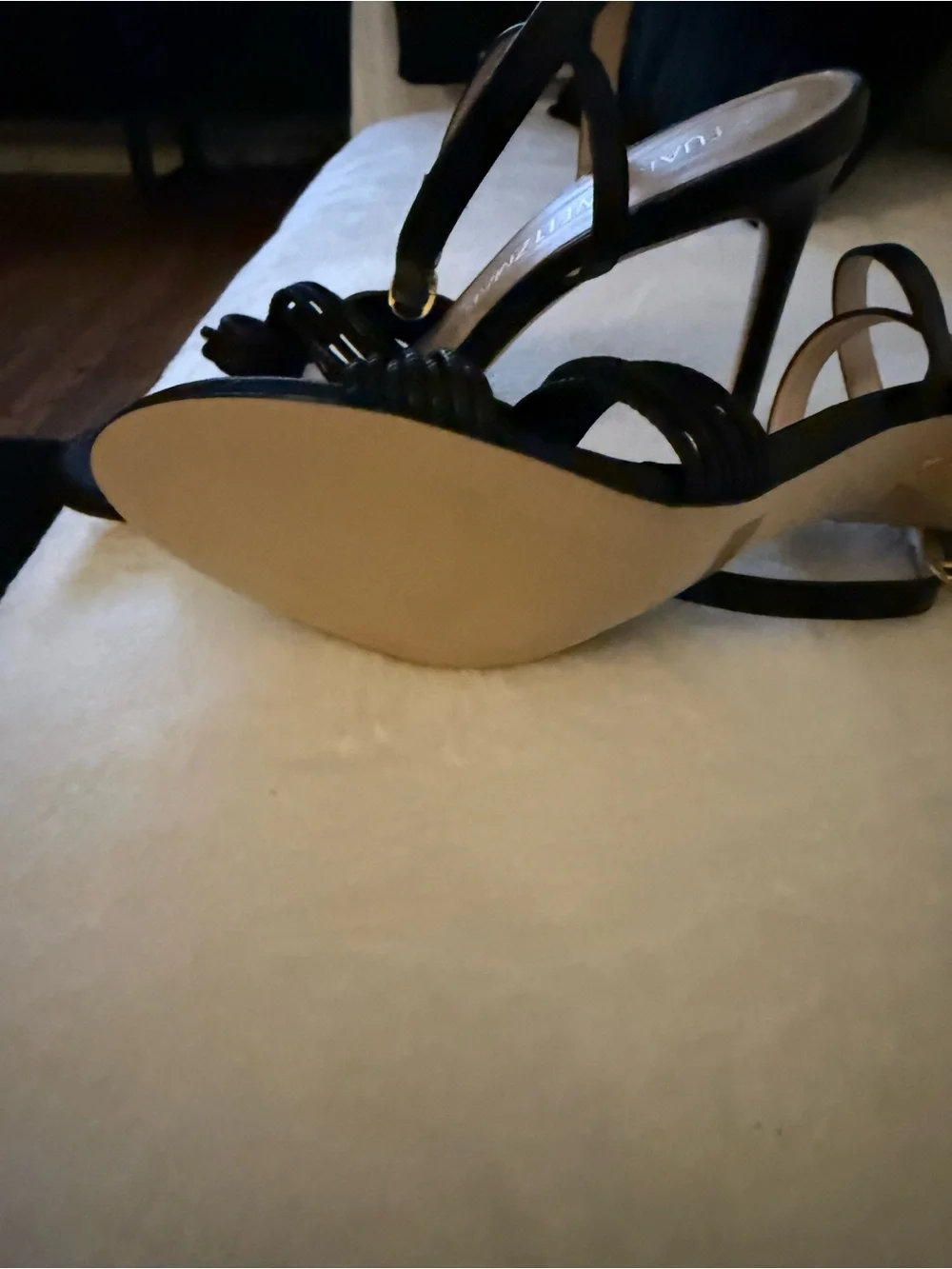 Stuart Weitzman Twist 95 Strappy High-Heel Sandals